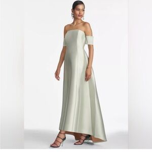 Sachin + Babi pistachio Cap Sleeve Strapless Dress